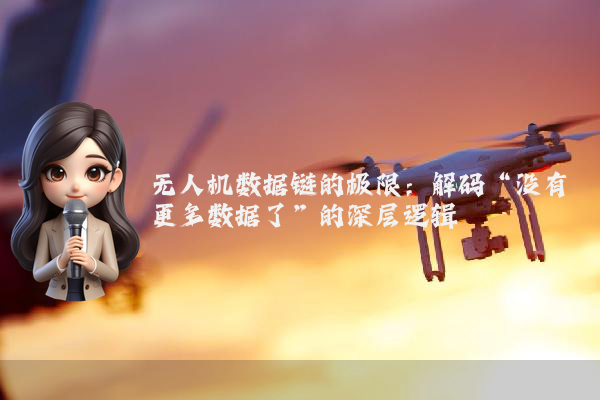 无人机数据链的极限：解码“没有更多数据了”的深层逻辑