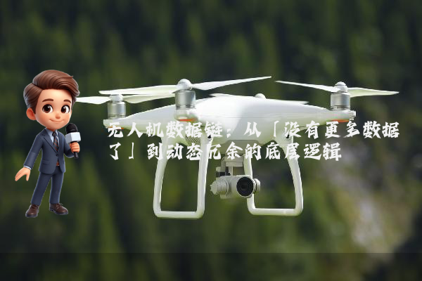 无人机数据链：从「没有更多数据了」到动态冗余的底层逻辑